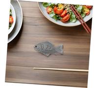 FIXOSHEE 2 pièces Outil de Cuisine Fonte Poisson Fer Naturel pour Supplément de Fer Vegan Femmes Enceintes Garçon Fille Athlètes Soupes