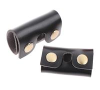 FIXOSHEE 2 pièces Protecteur de Rasoir Manchon de Protection de Tête de Rasoir Noir Étui Pratique Protection Contre les Impacts et Rayures Rangement Compact pour Homme