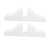 FIXOSHEE 2 Pièces Support pour Paravent Base Stable Antidérapante pour Cloison Compatible avec Écrans Pliants Utilisation Polyvalente Maison Bureau École Design Élégant Blanc