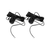 FIXOSHEE 2 Pièces Télécommande de Réglage du Volume pour Subwoofer de Voiture Contrôleur D’amplificateur de Puissance en Plastique Accessoire Audio Embarqué pour Ampli Voiture Contrôle