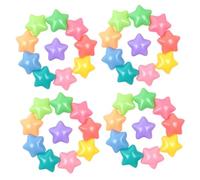 FIXOSHEE 200 pièces Boules Océan Étoile pour Garçon Fille Balles de Piscine Amusantes pour Pataugeoire et Aire de Jeux Jouets Éducatifs pour Coordination Main-œil des Tout-Petits