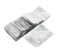 FIXOSHEE 200 pièces Papillotes avec Tampons pour Dissolvant Gel Ongles Semi Permanent Enveloppes Imprégnées pour Retirer Vernis Semi Permanent Accessoires Manucure Jetables Absorption