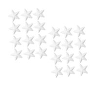 FIXOSHEE 24 Pièces DIY Mousse Ornements Suspendus Décoration Noël Créative pour Sapin et Bricolage et Adultes