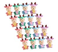 FIXOSHEE 24 pièces Gommes Mini Animaux Amusantes pour Étudiants Effaceurs Cartoon Détachables Caoutchouc Sécurisé Fournitures Scolaires Créatives pour Garçon Fille Couleur Aléatoire