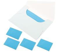 FIXOSHEE 250 pièces Absorbantes Sébum Visage Pâte de Bois Naturelle Papier Buvard Portable et Rafraîchissant pour Contrôle de Huile