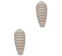 FIXOSHEE 2pièces Jouet Molar Bois pour Hamster Et Animal Carotte à Mâcher Naturelle pour Rongeurs Fournitures De pour Lapin Et Cobaye Mentale