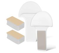 FIXOSHEE 2pièces Lot De Poignées De Levage Pour Abattant De Toilette Adhésives Rehausseur De Siège De Toilette Avec Prise Main Pratique Et Hygiénique Pour Éviter Le Contact Direct