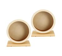 FIXOSHEE 2pièces Lot de Silencieuses pour Hamster Liège Souple Résistant Aux Rayures pour Chinchillas Et Cochons