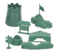 FIXOSHEE 3 Ensembles Kit de Modélisme Militaire pour Garçon Fille Ans de Construction DIY pour Bac à Sable Figurines et Véhicules Militaires Cadeau Garçon pour Jeux Montage et Décoration