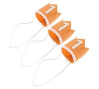 FIXOSHEE 3 pièces Couronne Anniversaire Garçon Fille Sequins Réutilisable Chapeau Couronne Créatif pour Filles Garçons Décoration Photo pour Fête an