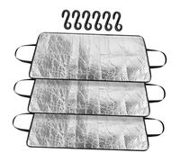 FIXOSHEE 3 Pièces Couverture Extérieure Climatisation Murales Pour L'extérieur Ac Hider Pour L'unité Extérieure Du Climatiseur Feuille D'aluminium