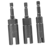 FIXOSHEE 3 Pièces Jeu de Tournevis à Écrous à Oreilles pour Vis Boulons Œil et Crochets Compatible Perceuse pour Fixation et Desserrage Rapide des Écrous Panneau