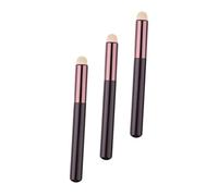 FIXOSHEE 3 pièces Kit Pinceaux Maquillage Multi-usages pour Lèvres et Correcteur Pinceaux Estompeurs Ergonomiques pour Lèvres Gloss et Anti- Outil Maquillage Professionnel pour Femmes et
