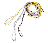 FIXOSHEE 3 pièces Laisse pour Petit Animal Extérieur Corde de Traction Confortable et Respirante Adaptée pour Lapin Hamster et et Facile à Nettoyer Couleur Aléatoire Couleur Aléatoire