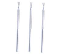 FIXOSHEE 3 pièces Outils de Sculpture Argile Pinceaux Acier pour Modelage et Relief de Pâte Polymère Accessoires Pratiques pour Poterie et Création Artistique