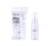 FIXOSHEE 3 pièces Set de Bouteilles de Voyage Rechargeables Flacons Cosmétiques Pet Durables pour Lotion Shampooing Crème Adaptées Aux Déplacements Sport et Activités Outdoor