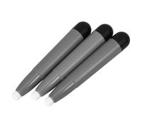FIXOSHEE 3 pièces Stylet Tactile Capacitif Portable Stylo Électronique Léger pour Écrans Tactiles Compatible Tablettes et Smartphones Pointe Nano Anti-Rayure pour Usage Quotidien