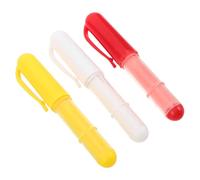 FIXOSHEE 3pièces Crayons Tailleur Rechargeables pour Couture Marqueurs Craie Tissu Lavables avec Roulette De Dosage Kit Portable pour Marquage Précis Patchwork Et Confection