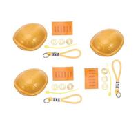 FIXOSHEE 3pièces Figurine De Tortue Or Jeu De Fortune Divination par Carapace De Tortue Ornement Feng Shui Décorations De Bureau pour Maison