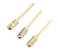 FIXOSHEE 3pièces Kit De Forets à Ongles Foret De Manucure Ongles Manucure Pédicure