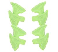 FIXOSHEE 4 Paires Oreilles Cosplay Fée Masque Accessoires Halloween Costume Fête Déguisement Vert