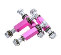 FIXOSHEE 4 pièces Adaptateur de Rallonge Tuyau de Frein Moto Connecteur Anti-fuite pour Modification Freinage Installation Facile et Compatible avec Lignes de Frein Motos Couleur Aléatoire