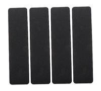 FIXOSHEE 4 pièces Bande Antidérapante Escalier PVC Adhésive Résistante à Abrasion pour Sols Intérieur et Extérieur Sécurisé Seniors Chiens