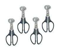 FIXOSHEE 4 Pièces Ciseaux à Œufs de Caille Antidérapants avec Poignée Abs Coupe Rapide et Puissante pour Coquille Œuf Outil de Cuisine Pratique pour Maison et Restaurant