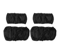 FIXOSHEE 4 pièces Housses de Roues pour Poussette Imperméables et Durables Protection Anti-poussière Résistante à Usure Lot de Grandes Petites avec Fermeture auto-agrippante Accessoires