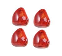 FIXOSHEE 4 pièces Pierres Naturelles Agate Banded Sardonyx Polies Lot de Pierres Irrégulières pour Méditation Équilibre des Chakras et Décoration Unique Couleur Aléatoire Couleur Aléatoire