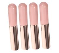 FIXOSHEE 4 pièces Pinceaux à Lèvres Silicone Multifonctionnels pour Maquillage Femmes Applicateur Gloss et Pinceau Correcteur Portable avec Couvercle Anti-poussière Précision et Durabilité