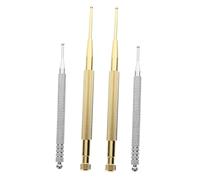 FIXOSHEE 4 pièces Stylo Acupuncture Électronique Auriculaire Portable pour Détection et Massage des Points Acupuncture Outil de Palper Léger pour Auto-massage et Relaxation