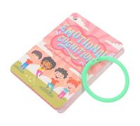 FIXOSHEE 45 pièces Cartes Éducatives Émotions pour Apprentissage Précoce Jeu Mémoire Concentration Intelligence Émotionnelle pour Garçon Fille Cartes Interaction Parent-garçon Fille Au