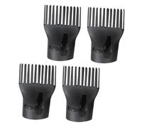 FIXOSHEE 4pièces Pour Sèche-cheveux Plastique Concentrateur Étroit Buse De Séchage Pour Outil De Coiffure Diffuseur De Sèche-cheveux