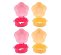 FIXOSHEE 4pièces Protège-boutons pour Cuisinière à Gaz Pack Sécurité Garçon Fille Bloque les Activations Accidentelles Intérieur pour Boutons de Brûleurs de Cuisinière à Gaz