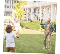 FIXOSHEE 5 pièces Avions Planeurs DIY Jouets Éducatifs pour Garçon Fille Modèles Volants Mousse Colorés et Sécurisé Décoration Maison Couleur Aléatoire Couleur Aléatoire