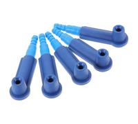 FIXOSHEE 5 pièces Connecteur de Purge Frein Abs Outil Échange Huile Frein Rapide Accessoire Pratique pour Vidange Liquide de Voiture