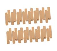 FIXOSHEE 50 pièces Boîte de Rangement pour Gloss à Lèvres Vide Papier Kraft Petite Boîte Compacte pour Coffret Maquillage Lèvres Organiseur Pratique pour Huiles Essentielles et Cosmétiques