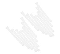 FIXOSHEE 50 Pièces De Rechange pour Rideaux Verticaux Entretoises Sangles De Remplacement Sangles Blanches