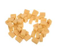 FIXOSHEE 50 Pièces Lot Mini Balles de Paille Miniatures pour Décoration Ferme Educatif Jeu Imitation Alimentation Animale et Protection Environnementale