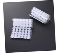 FIXOSHEE 500 paires Rubans Adhésifs Ronds Autocollants Blanc Points Auto Adhésifs Résistants Polyester Nylon pour Bricolage Maison Bureau