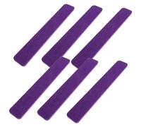 FIXOSHEE 6 Pièces Bandes de Feutre pour Tableau Affichage Mural Auto Adhésives Violet Bandes Décoratives pour Bureau et Salle de Classe