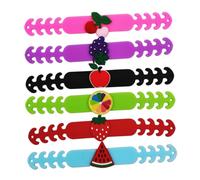 FIXOSHEE 6 pièces Crochet de Réglage pour Sangle de Masque Silicone Extension de Cordon Anti-glisse Accessoires pour Masque à Oreilles Adapté pour Usage Extérieur et Domestique Styles