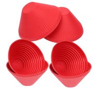 FIXOSHEE 6 pièces Ouvre Bocal Caoutchouc Antidérapant Lot de Manchon Silicone Isolant pour Cuisine Ouvre Pot Pratique pour Bocaux et Bouteilles Accessoire Polyvalent pour Mains Faibles