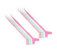 FIXOSHEE 60 pièces Outils de Grafting Cils Y Plastique Kit de Rehaussement Cils Multifonction Couleur Aléatoire Couleur Aléatoire