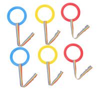 FIXOSHEE 6pièces Corde De Marche Pour Tout-petits Et Garçon Fille Corde De Sécurité Anti-perte Pour Marcher Avec Distance Suffisante Entre Poignées