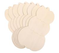 FIXOSHEE 8 Citrouilles En Bois À Découper Et À Travailler Soi-Même Beige