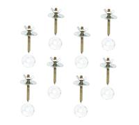 FIXOSHEE 8 Ensembles Vis pour Perchoirs de Cage à Oiseaux Acier Inoxydable avec Rondelles et Écrous Accessoires et Faciles à Installer pour Cages de Perruches Perroquets et Petits Animaux
