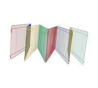 FIXOSHEE 8 pièces Enclos Modulable pour Petits Animaux sans Bords Clôture Sécurisée pour Hamster Cochon Rat Accessoire Exercice et Jeu pour Rongeurs