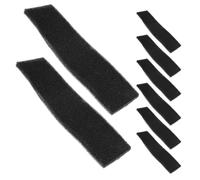 FIXOSHEE 8 pièces Filtre Mousse Aquarium Remplaçable Éponges de Filtration Découpables pour Bassins Eau Douce et Média Filtrant à Haute Perméabilité pour Aquarium